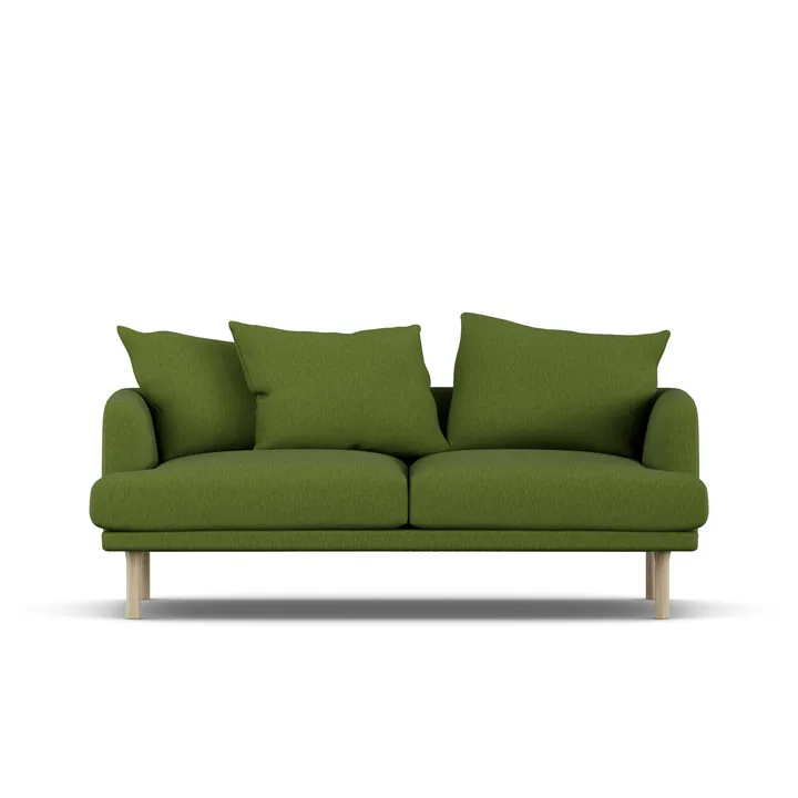 Sjövik sofa - Luiza Green 3975-hvidolieret eg, 2,5-pers. - 1898