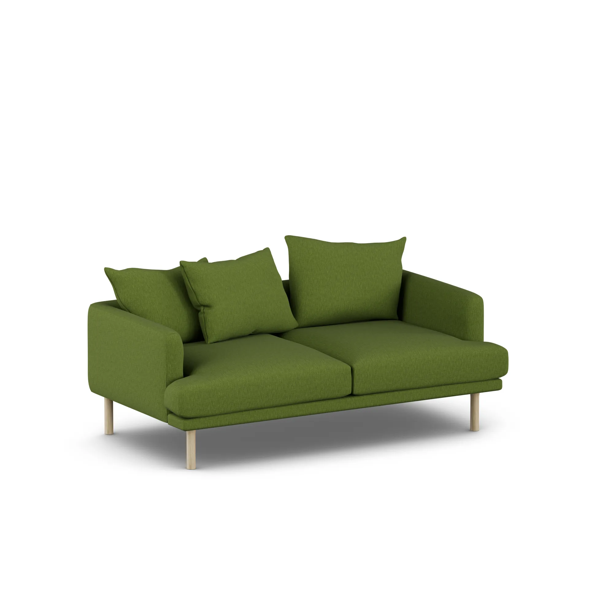 Sjövik sofa, Luiza Green 3975-hvidolieret eg, 2,5-pers. 1898