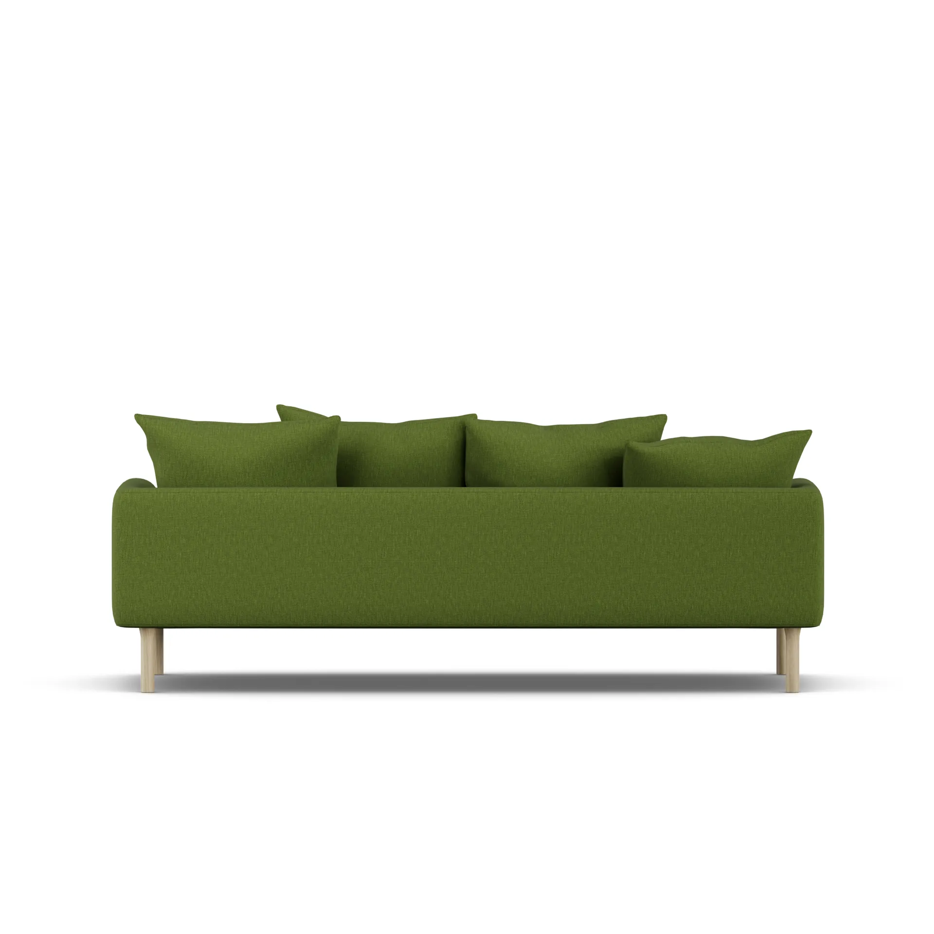 Sjövik sofa, Luiza Green 3975-hvidolieret eg, 3-pers. 1898