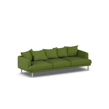 Sjövik sofa - Luiza Green 3975-hvidolieret eg, 3,5-pers. - 1898