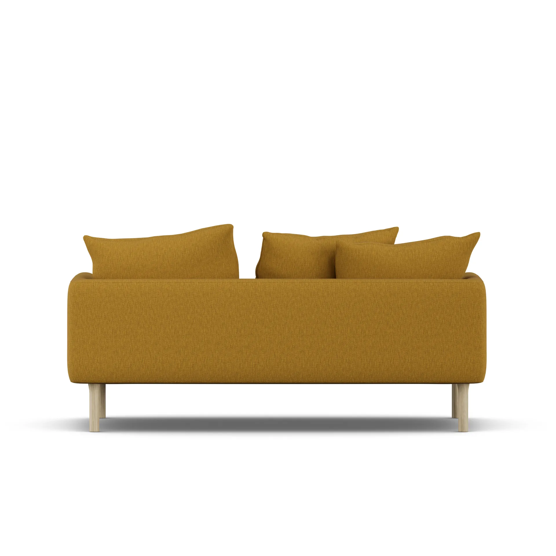 Sjövik sofa, Luiza Mustard 3972-hvidolieret eg, 2,5-pers. 1898