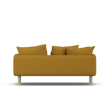 Sjövik sofa - Luiza Mustard 3972-hvidolieret eg, 2,5-pers. - 1898