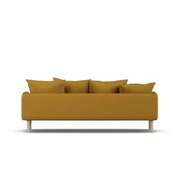 Sjövik sofa - Luiza Mustard 3972-hvidolieret eg, 3-pers. - 1898