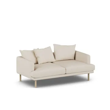 Sjövik sofa - Same Beige 6670-hvidolieret eg, 2,5-pers. - 1898
