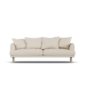 Sjövik sofa - Same Beige 6670-hvidolieret eg, 3-pers. - 1898