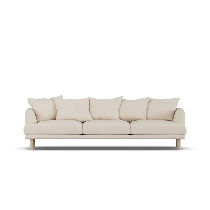 Sjövik sofa - Same Beige 6670-hvidolieret eg, 3,5-pers. - 1898