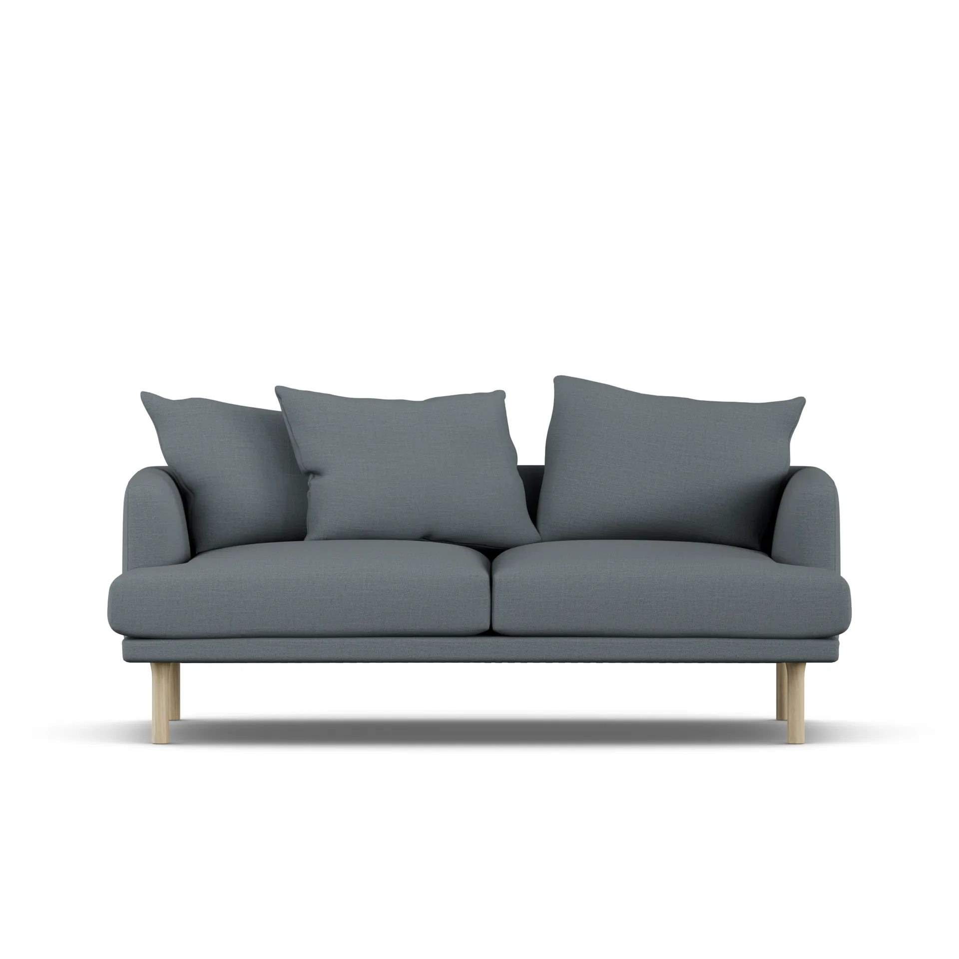 Sjövik sofa, Same Blue 6678-hvidolieret eg, 2,5-pers. 1898