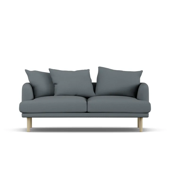 Sjövik sofa - Same Blue 6678-hvidolieret eg, 2,5-pers. - 1898
