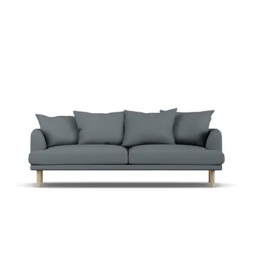 Sjövik sofa - Same Blue 6678-hvidolieret eg, 3-pers. - 1898