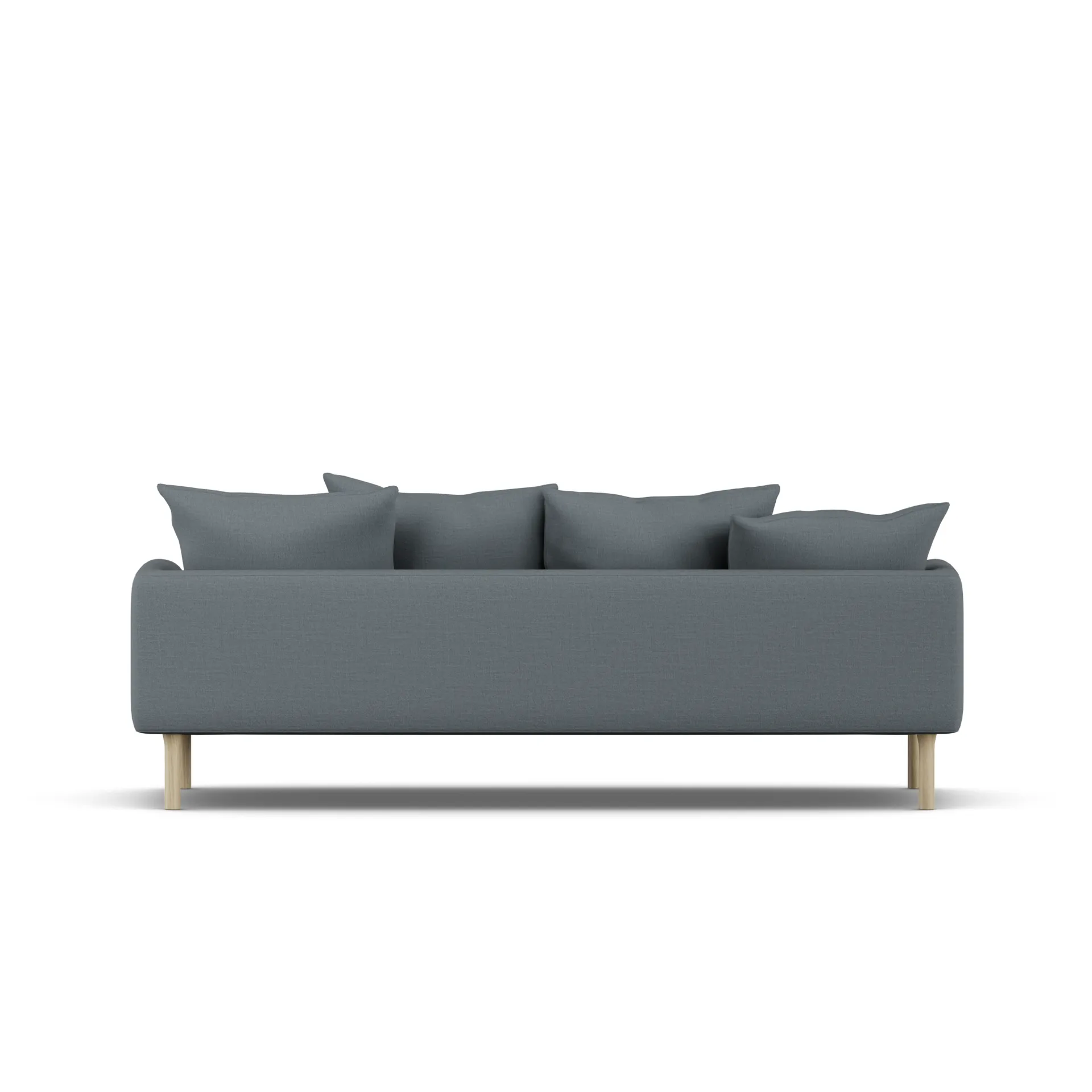 Sjövik sofa, Same Blue 6678-hvidolieret eg, 3-pers. 1898