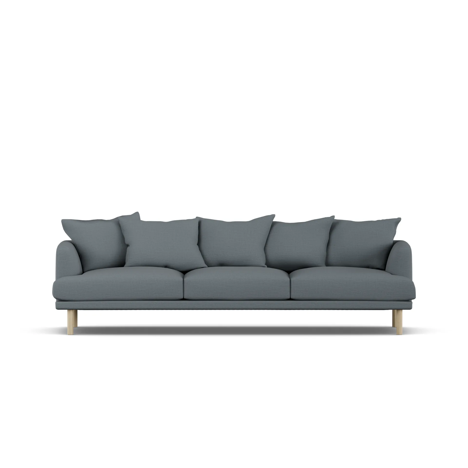 Sjövik sofa, Same Blue 6678-hvidolieret eg, 3,5-pers. 1898
