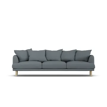Sjövik sofa - Same Blue 6678-hvidolieret eg, 3,5-pers. - 1898