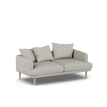 Sjövik sofa - Same Grey 6673-hvidolieret eg, 2,5-pers. - 1898