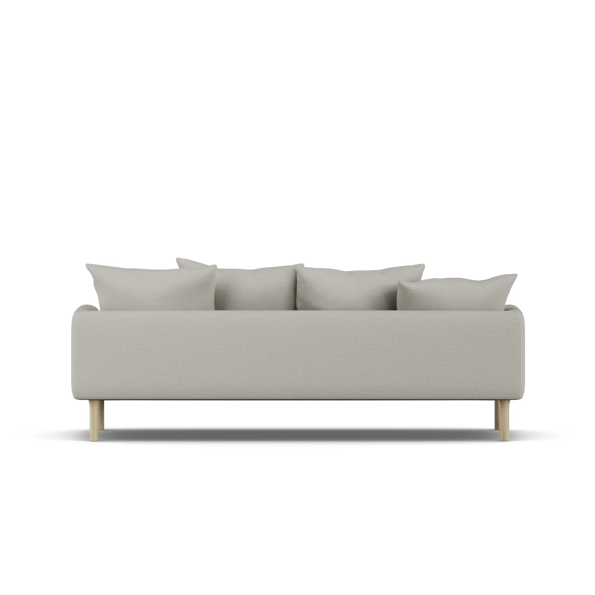 Sjövik sofa, Same Grey 6673-hvidolieret eg, 3-pers. 1898