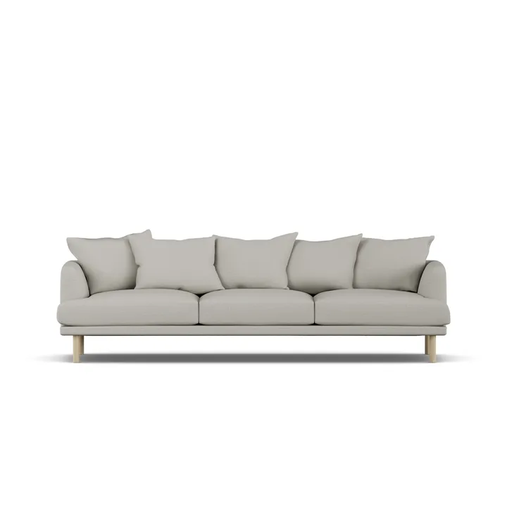 Sjövik sofa - Same Grey 6673-hvidolieret eg, 3,5-pers. - 1898
