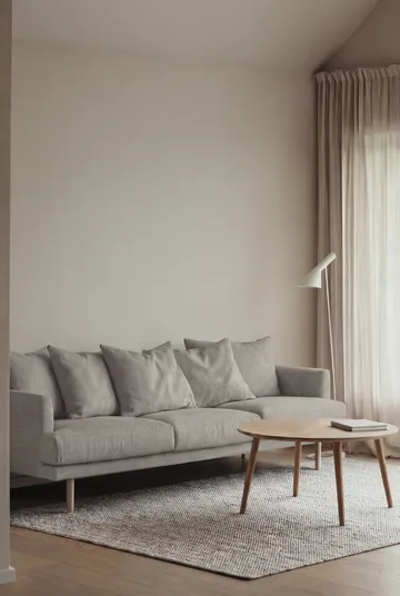 Sjövik sofa - Same Grey 6673-hvidolieret eg, 3,5-pers. - 1898