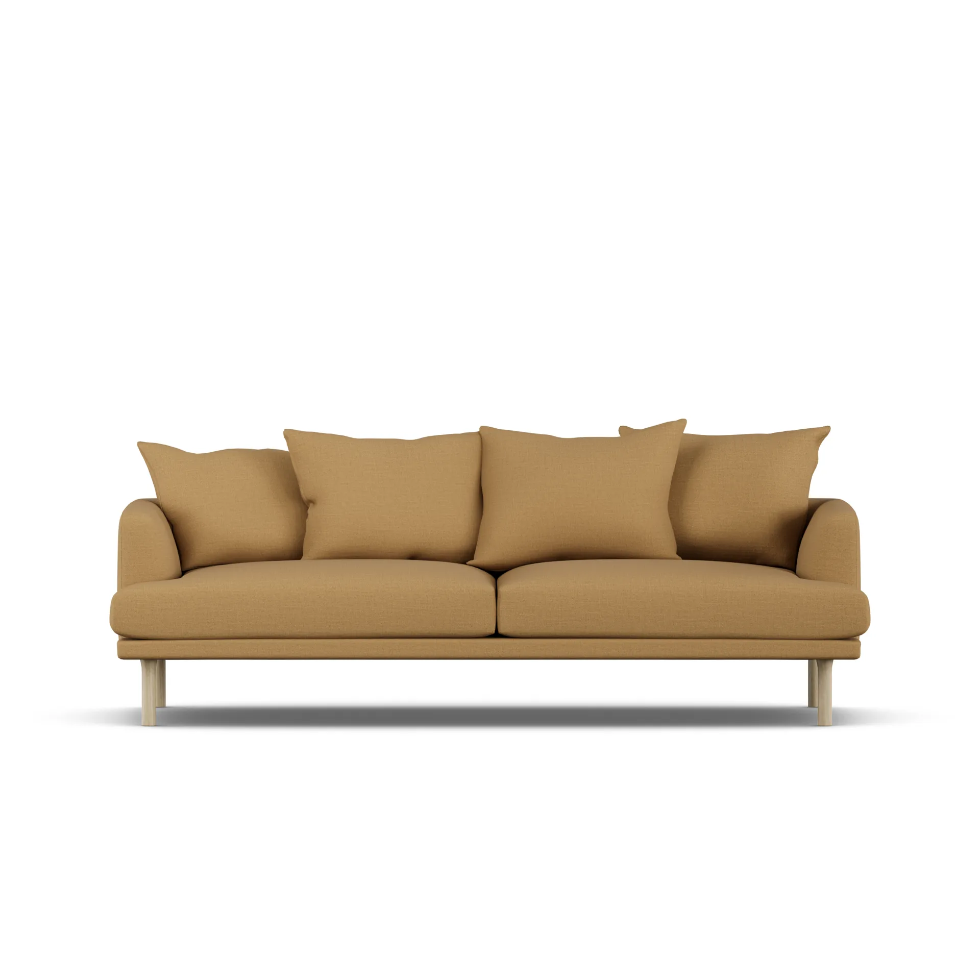 Sjövik sofa, Same Ochre 6676-hvidolieret eg, 3-pers. 1898