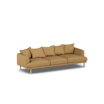 Sjövik sofa - Same Ochre 6676-hvidolieret eg, 3,5-pers. - 1898