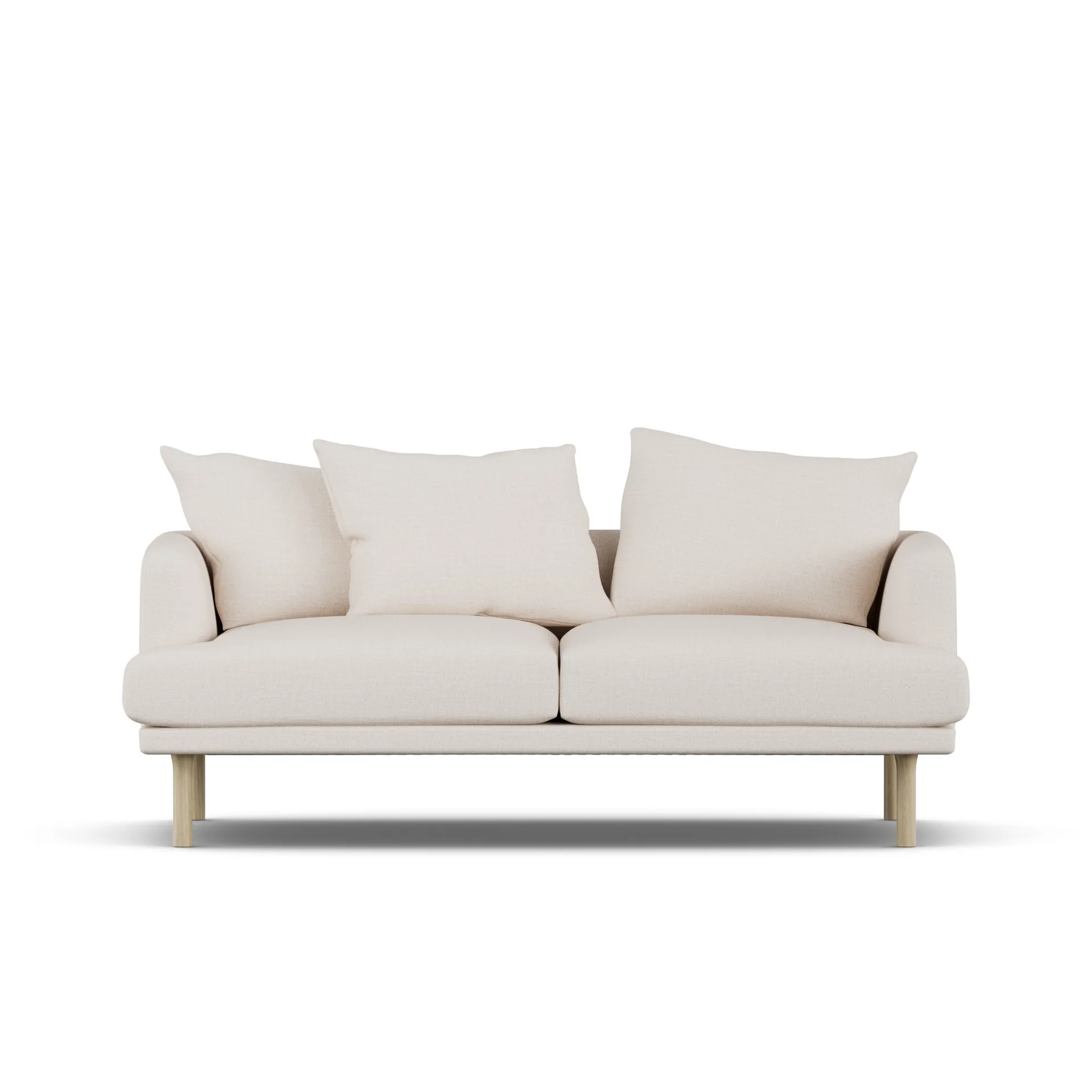 Sjövik sofa, Same Off White 6671-hvidolieret eg, 2,5-pers. 1898