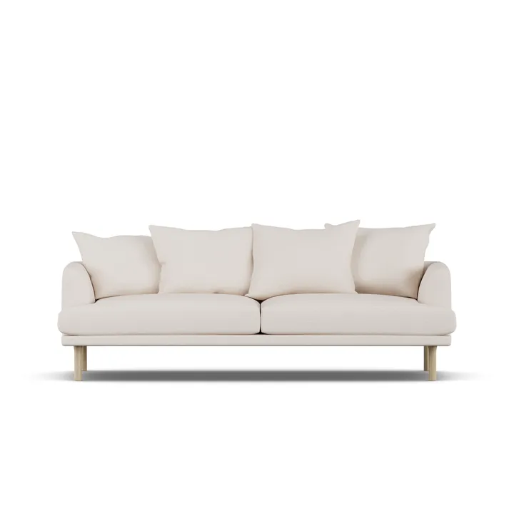 Sjövik sofa - Same Off White 6671-hvidolieret eg, 3-pers. - 1898