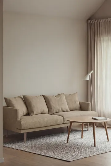 Sjövik sofa - Same Sand 6672-hvidolieret eg, 3-pers. - 1898