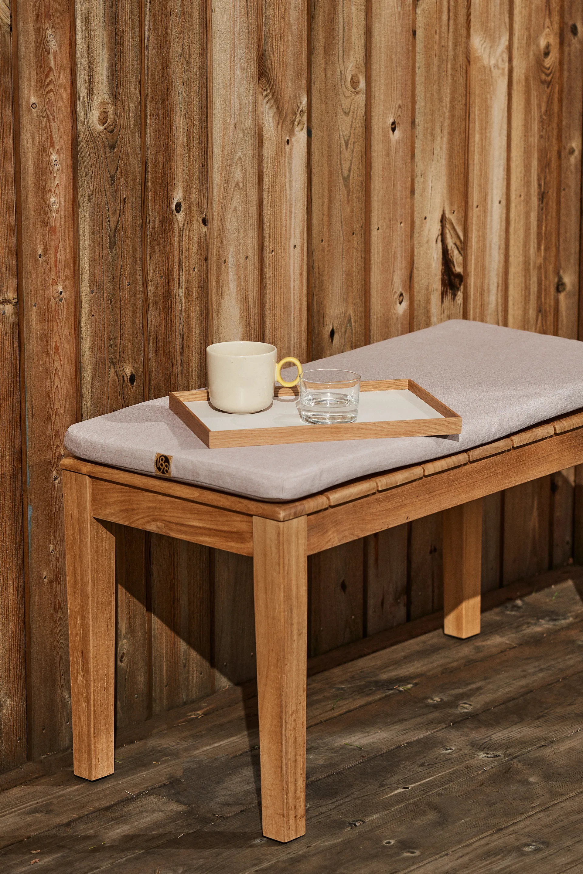 Sköndal bænkhynde 40x85 cm, Beige 1898