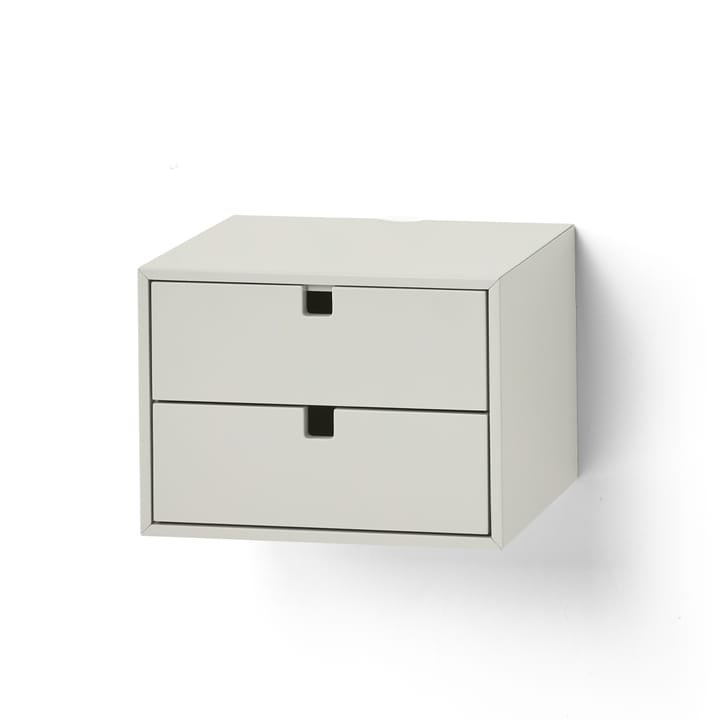 Square kabinet med skuffer, sand 1898