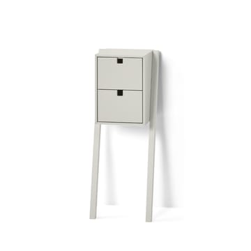 Square sengebord og -hylde - Sand - 1898