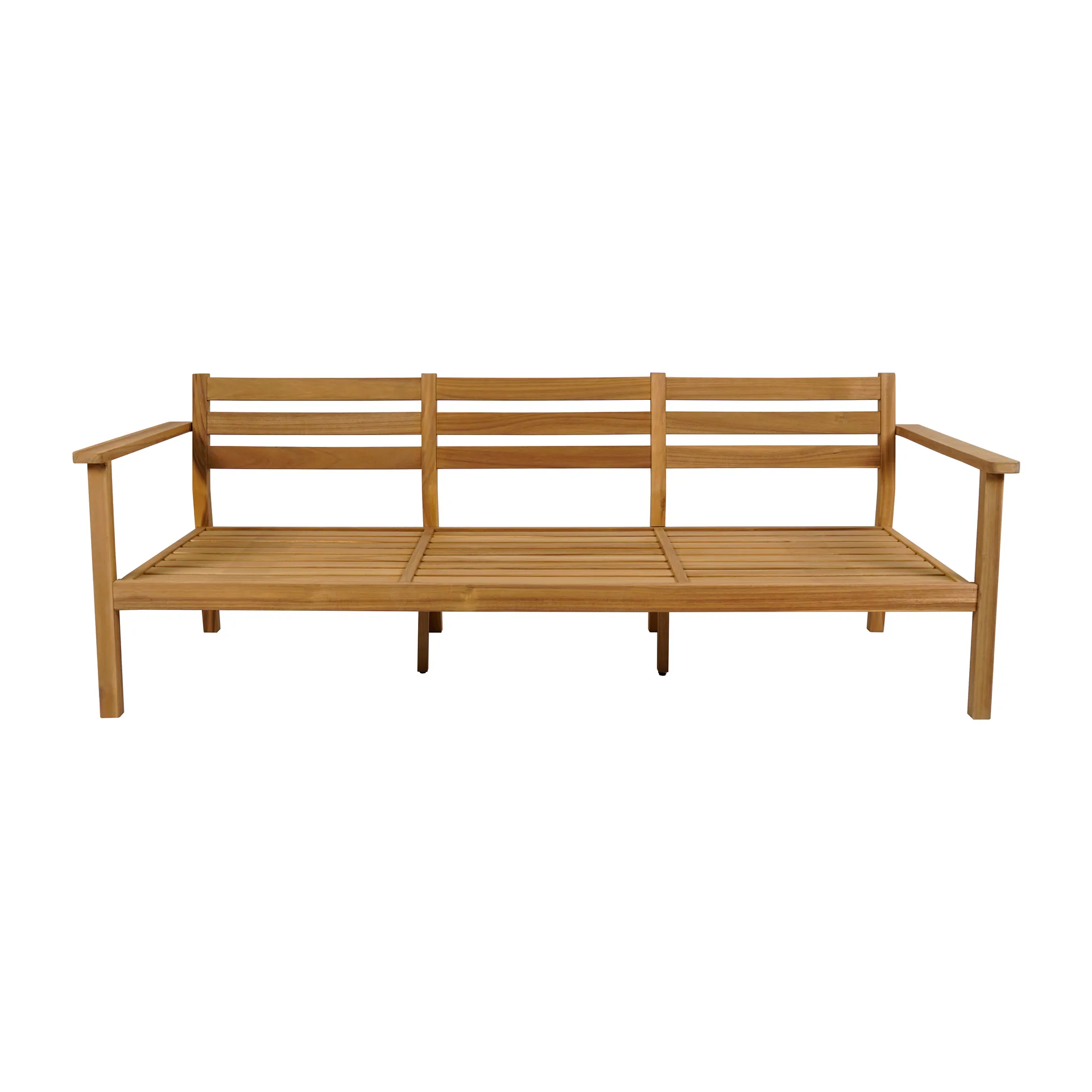 Stockaryd 3-personers sofa teak/beige,  1898
