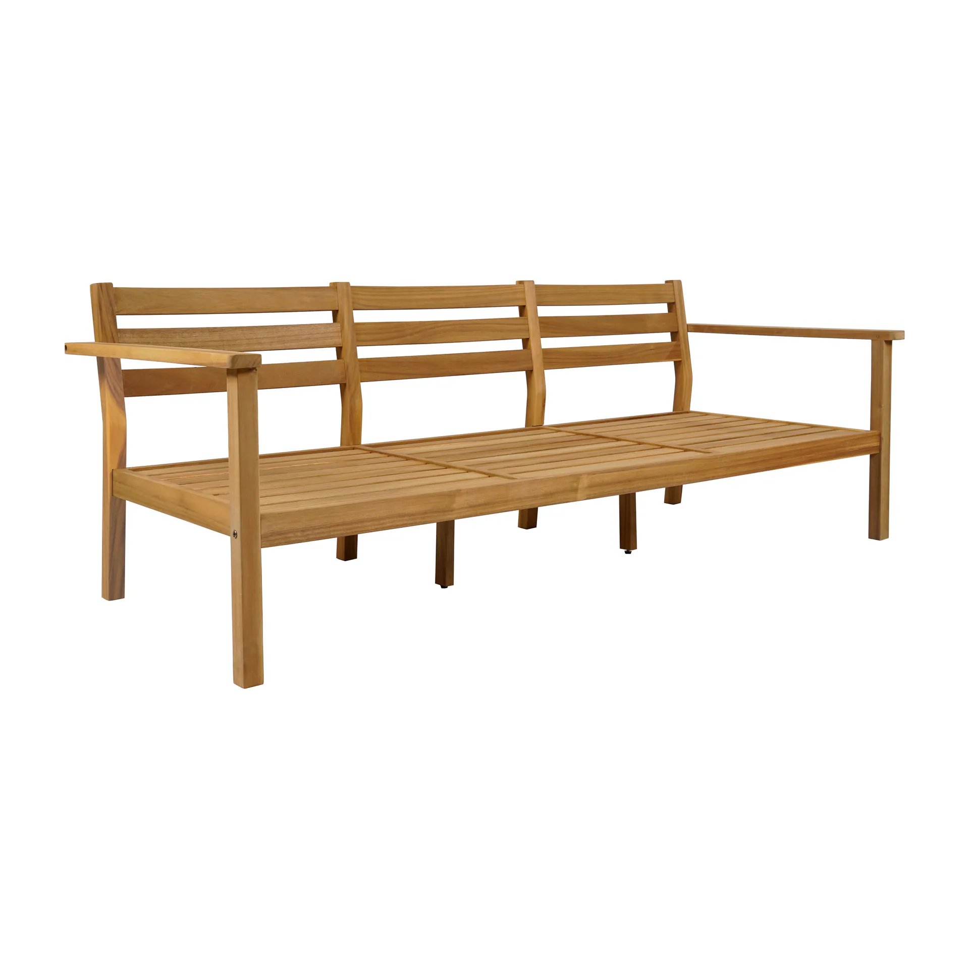 Stockaryd 3-personers sofa teak/beige,  1898