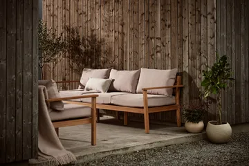 Stockaryd 3-personers sofa teak/beige - 1898