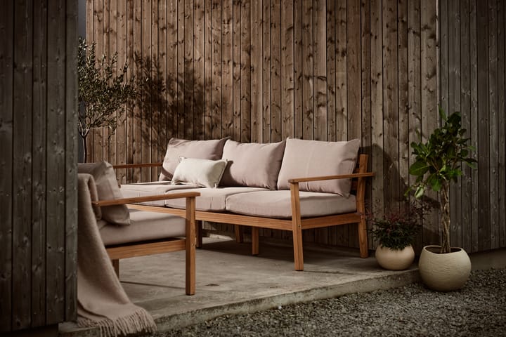 Stockaryd 3-personers sofa teak/beige 1898