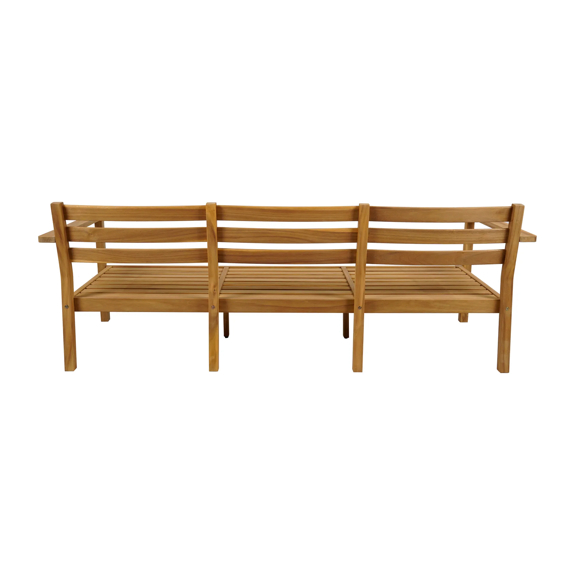 Stockaryd 3-personers sofa teak/dark grey,  1898