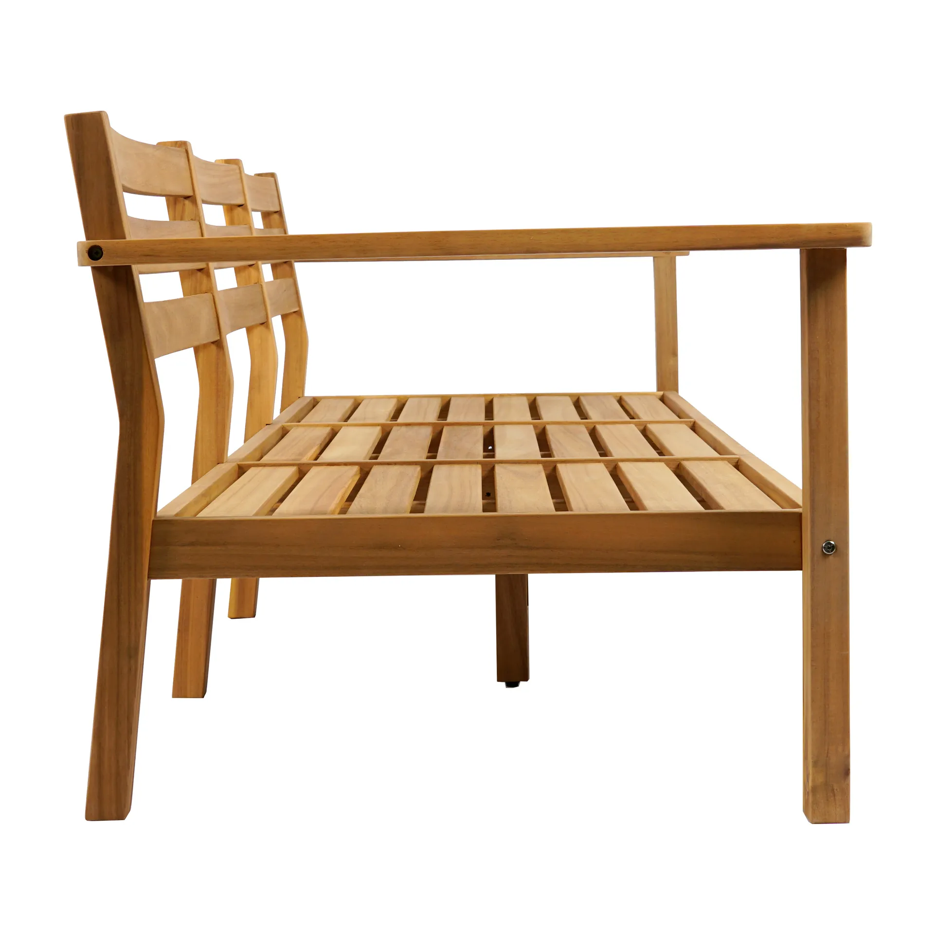 Stockaryd 3-personers sofa teak/light grey,  1898