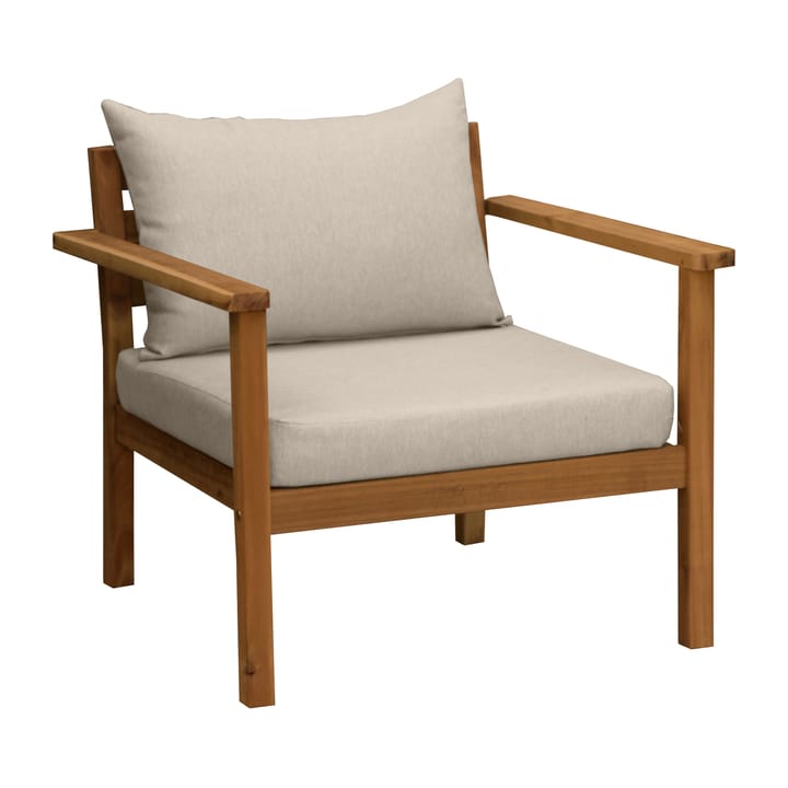 Stockaryd lounge stol teak/beige - undefined - 1898