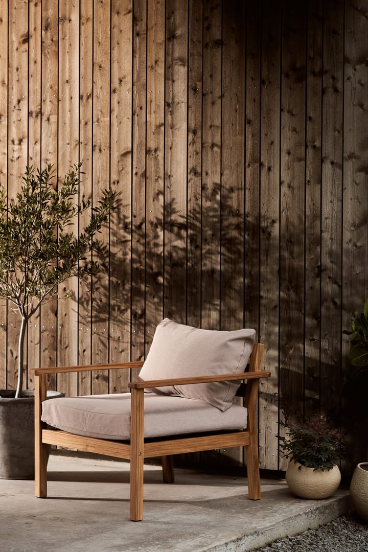 Stockaryd lounge stol teak/beige 1898