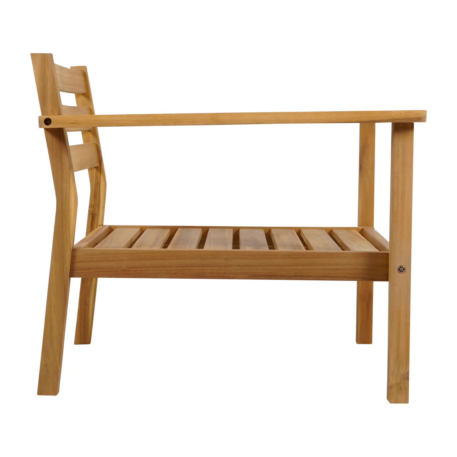 Stockaryd lounge stol teak/dark grey,  1898