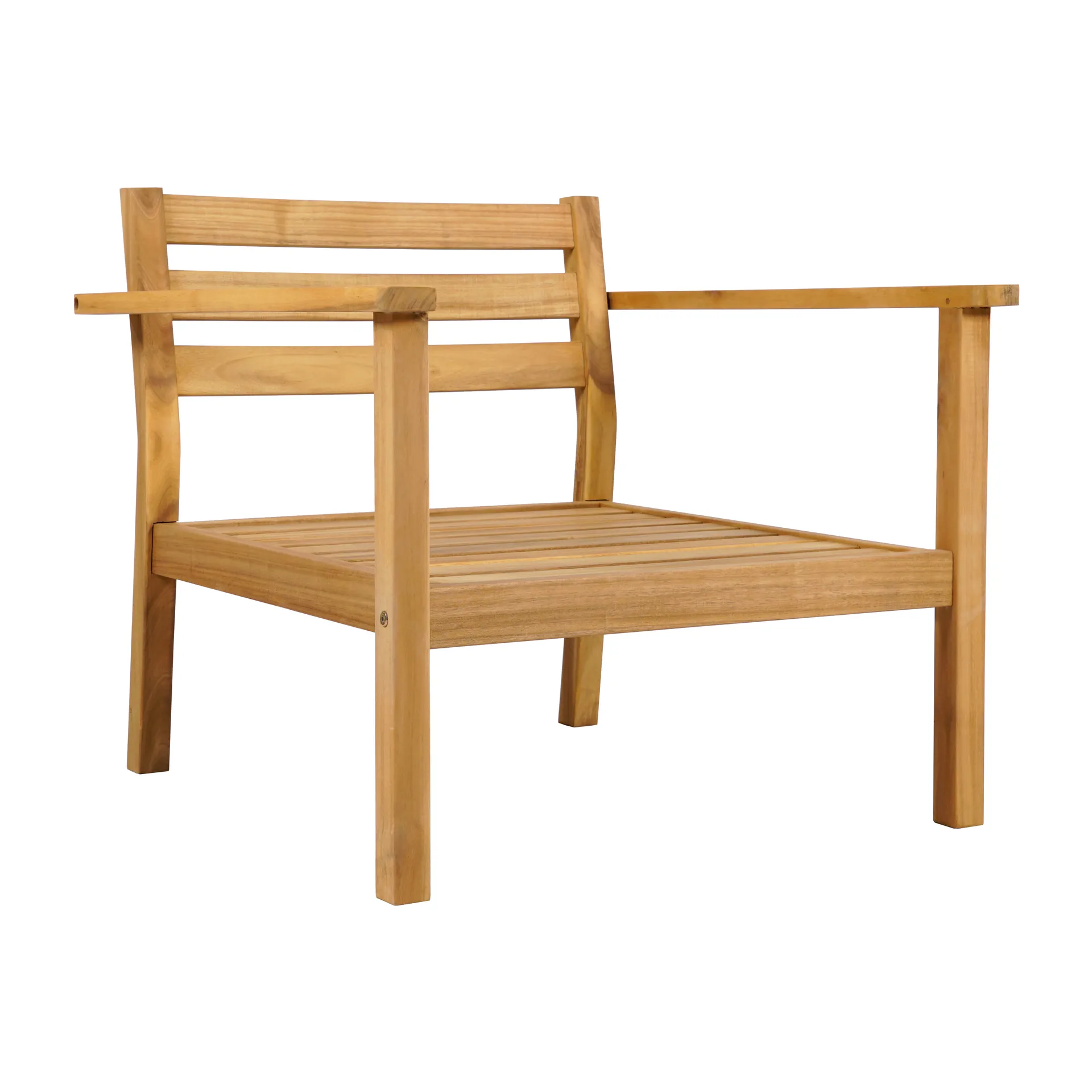 Stockaryd lounge stol teak/light grey,  1898