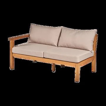 Stockaryd sofamodul 2-personers højre teak/beige - 1898