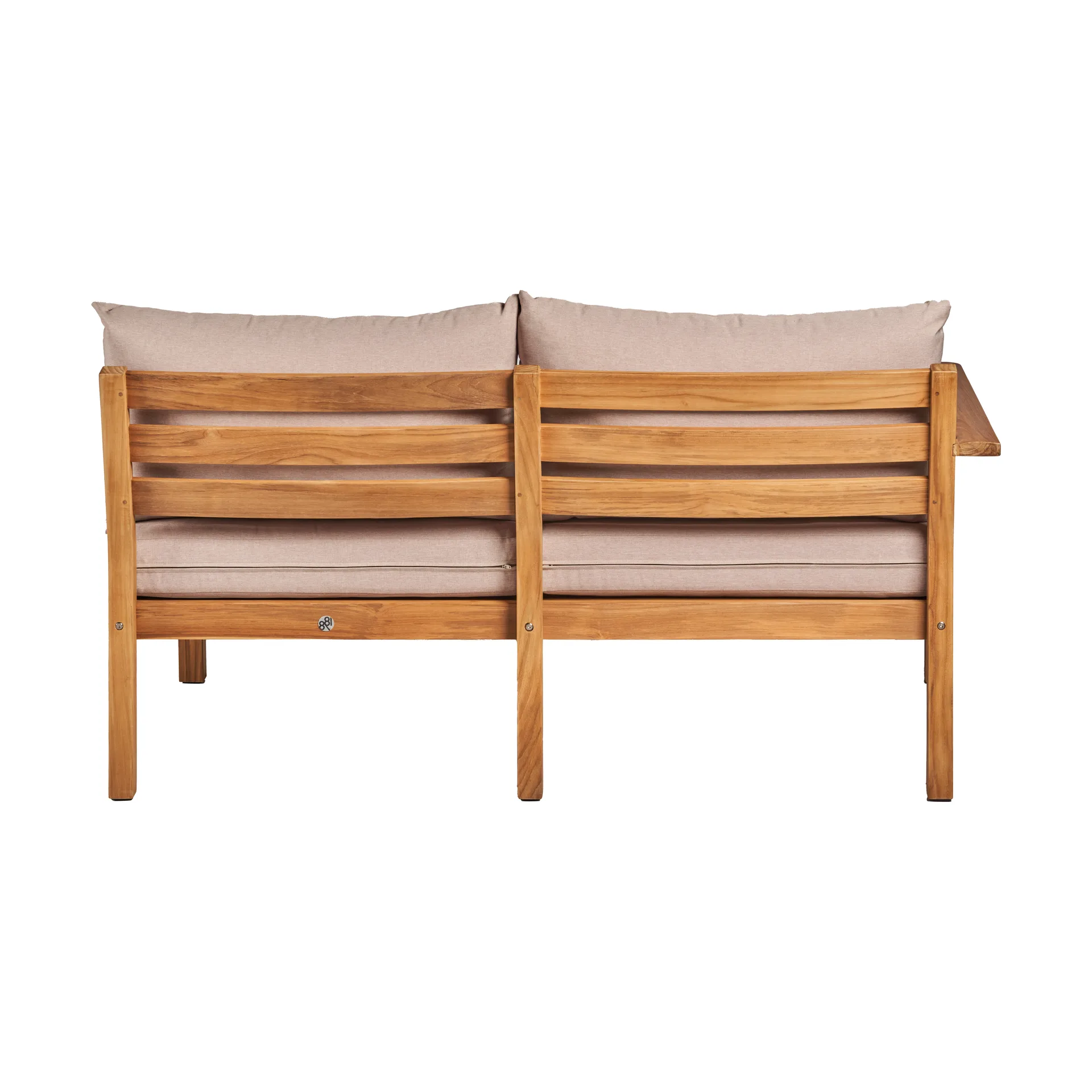 Stockaryd sofamodul 2-personers højre teak/beige,  1898