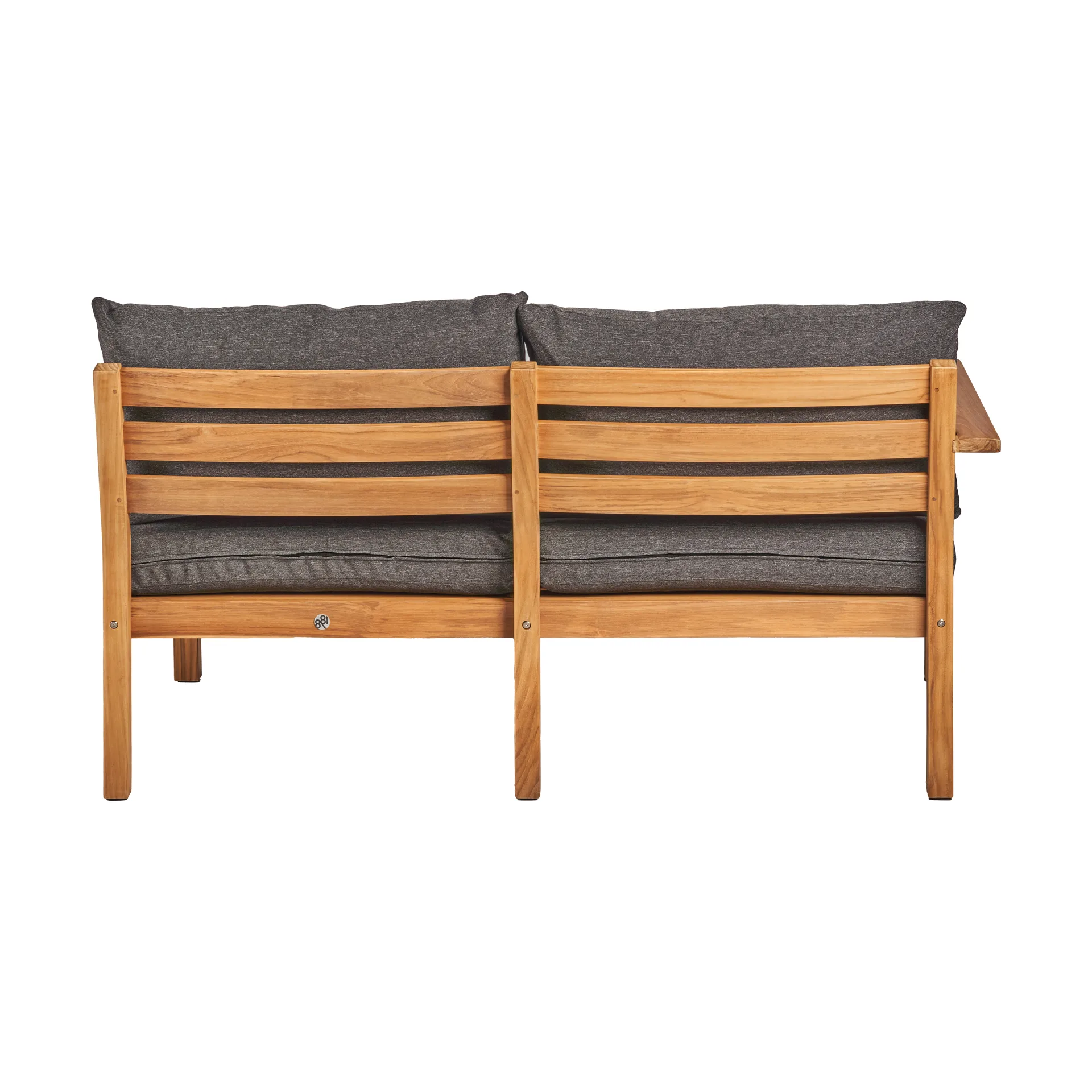 Stockaryd sofamodul 2-personers højre teak/dark grey,  1898