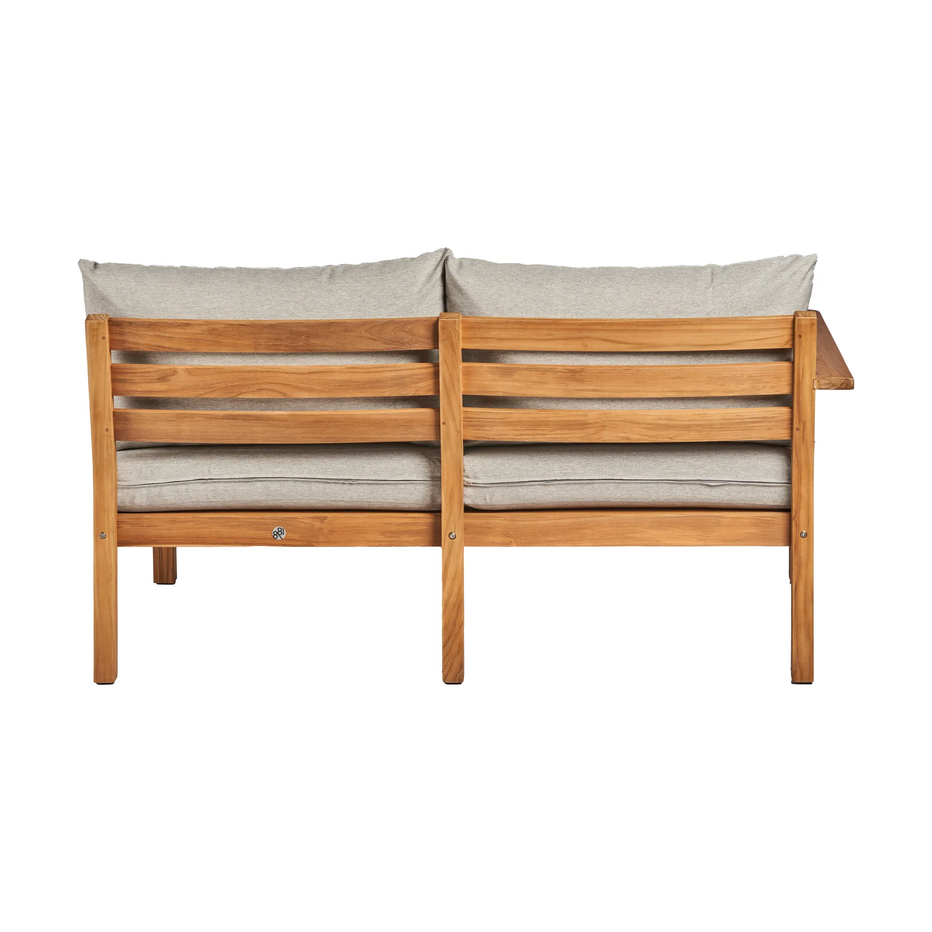 Stockaryd sofamodul 2-personers højre teak/light grey,  1898