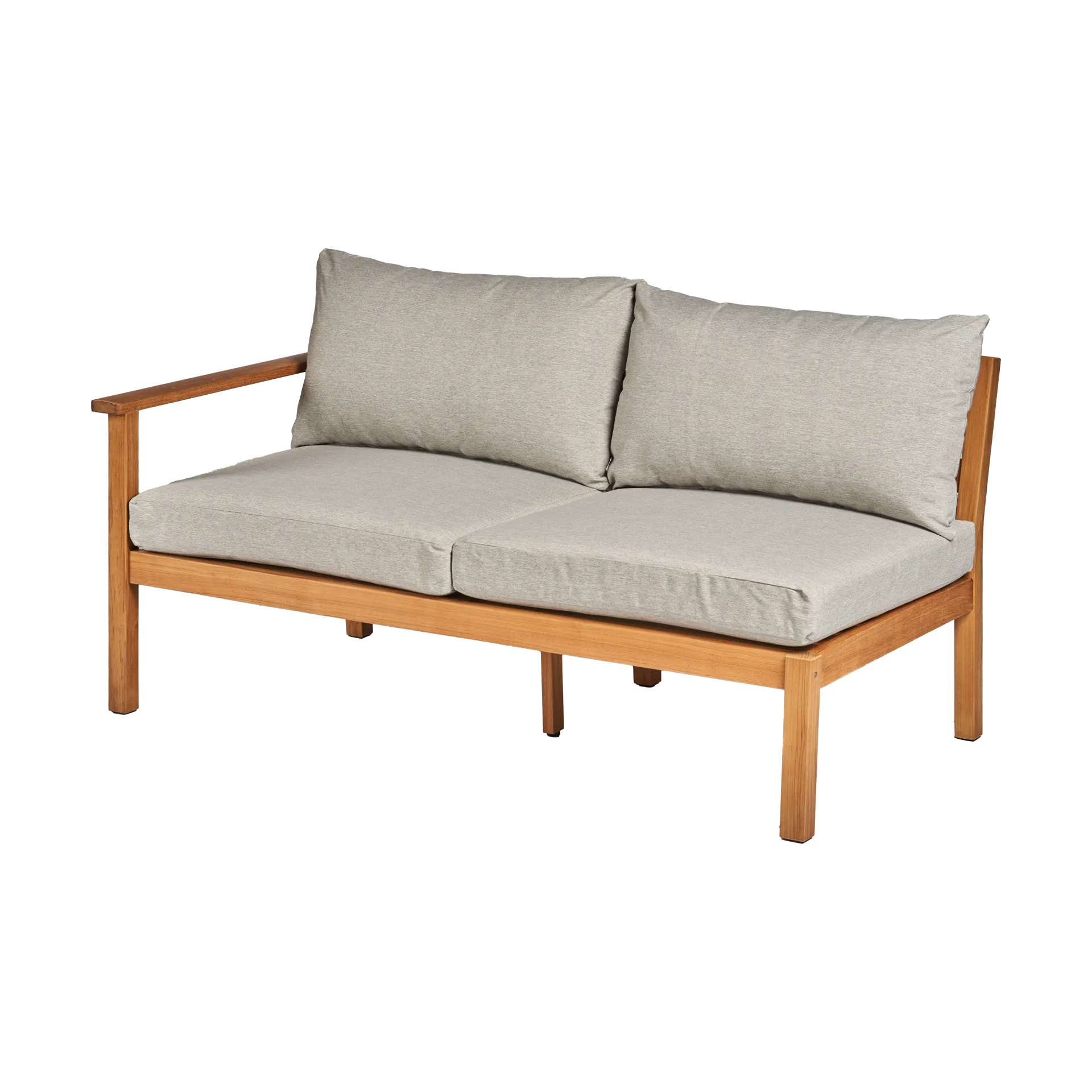 Stockaryd sofamodul 2-personers højre teak/light grey 1898