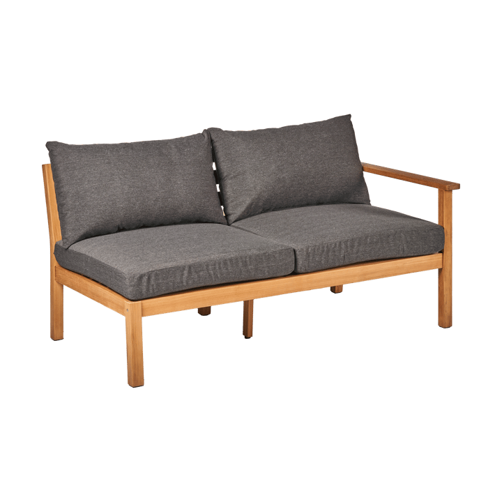 Stockaryd sofamodul 2-personers venstre teak/dark grey - undefined - 1898
