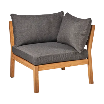 Stockaryd sofamodul hjørnedeel teak/dark grey - 1898
