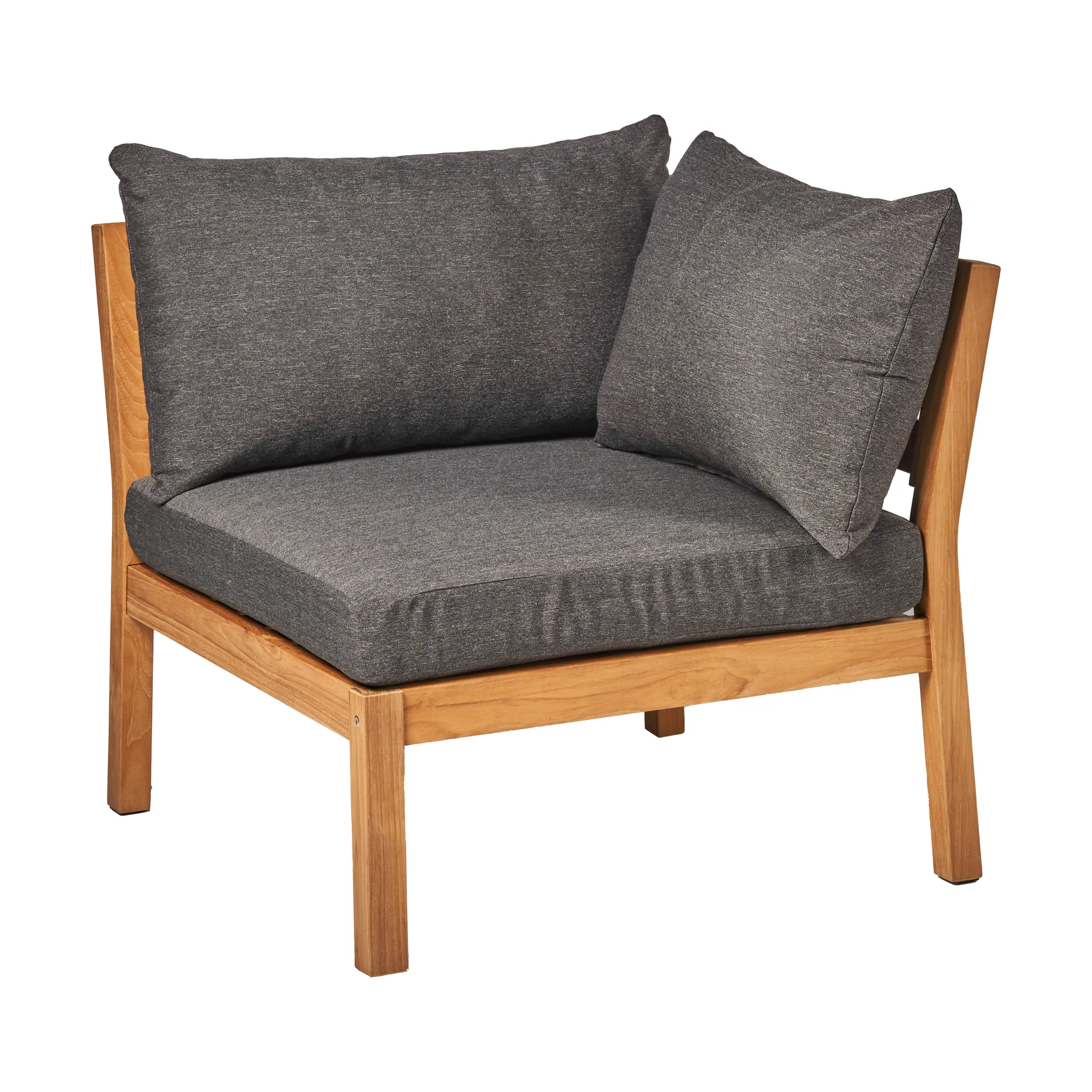 Stockaryd sofamodul hjørnedeel teak/dark grey 1898