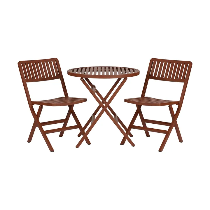 Verona cafésæt, Burnt red - 1898