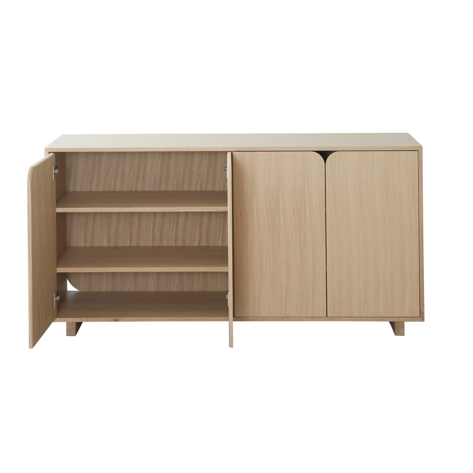 Vidja sidebord, Hvidpigmenteret eg 1898