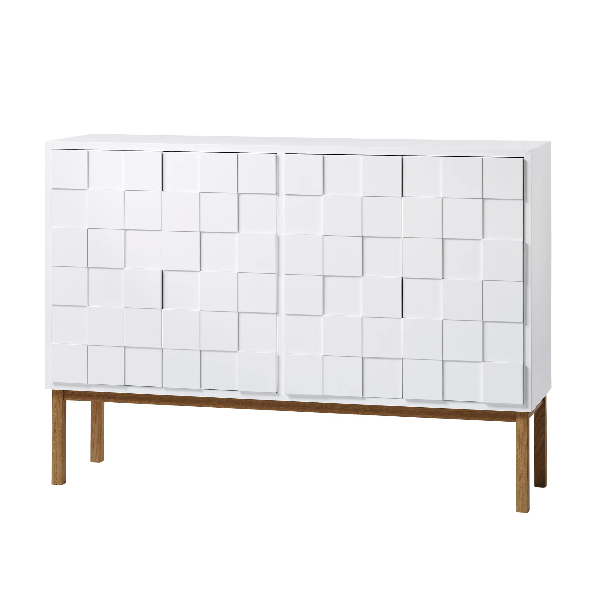 Collect skab 2010 lavt, egetræ A2