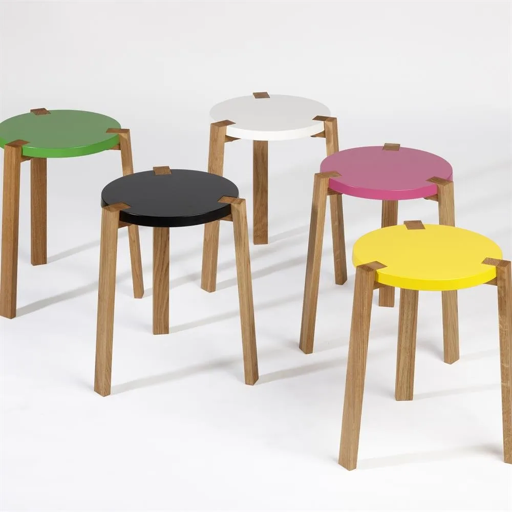 Happy skammel, hvid A2